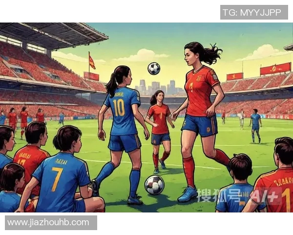 德国女足与西班牙女足激战正酣谁将夺得本届赛事的荣耀桂冠